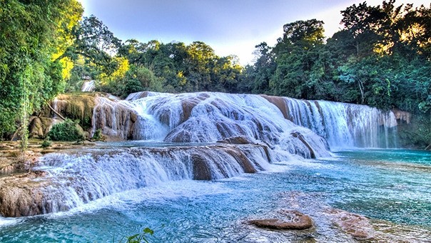 Cascadas de Agua Azul, Palenque