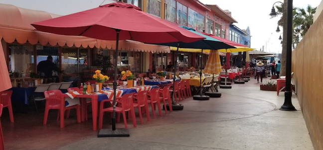 El Malecón y Mercado Negro de Mariscos, Ensenada