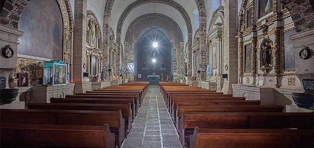 Iglesia de San Juan Bautista, San Miguel Regla ( Huasca de Ocampo )