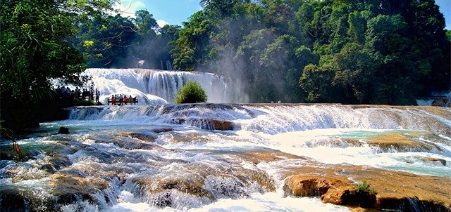 Cascadas de Agua Azul, Palenque