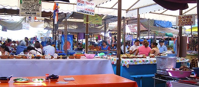 Tianguis y Mercado, Tepoztlán