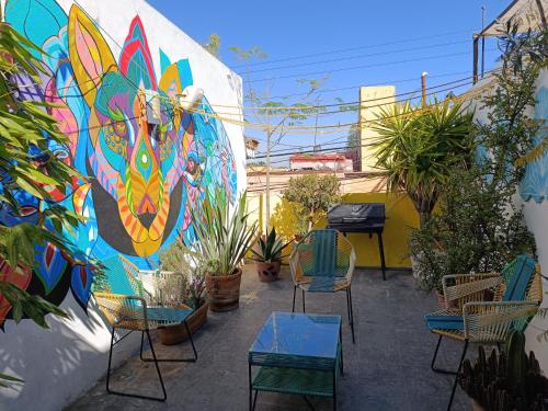 Jirafa Roja Hostel, Querétaro