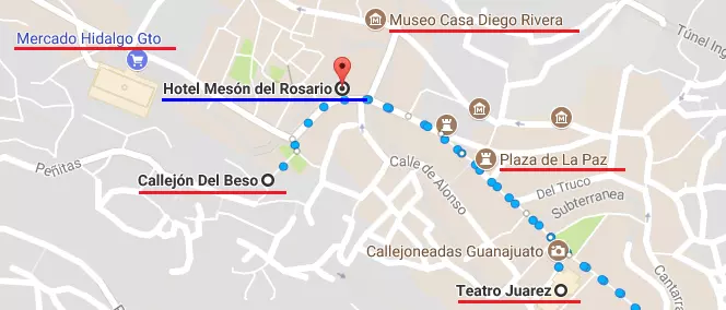 Mesón del Rosario, Guanajuato